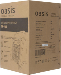 Электрическая тепловая пушка OASIS TP-45S,  4.5кВт, красный [tp-45s (u)]
