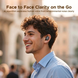 Наушники беспроводные UGREEN  Wireless Bluetooth HiTune Dots Earbuds. Цвет: черный (75628_)