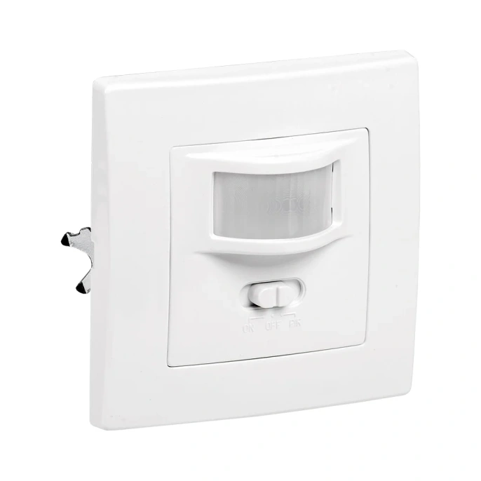 Датчик движения IEK ДД 030 белый 500Вт 160гр 9м IP20 LDD12-030-500-001
