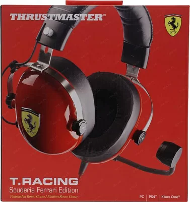 Наушники с микрофоном ThrustMaster T.RACING SCUDERIA FERRARI (с регулятором громкости) 4060105