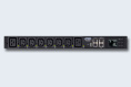 ATEN PG6308G-AT Устройство распределения питания, с управлением, 32A, 7.68kW, 8 портов, 1 банк, IP доступ, ввод IEC 60309, 6*C13+2*C19;монитор. V / A / кВт / кВт·ч по банку/устройству;вкл/выкл по портам;без шнуров