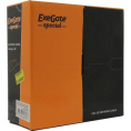 Кабель ExeGate UTP4-C5e-CCA-S26-IN-PVC-GY-100 UTP 4 пары кат.5e CCA, 26AWG, бухта 100м, серый, PVC EX281818RUS