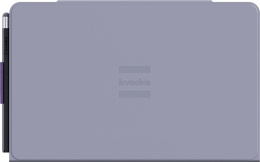 Чехол-книжка KVADRA B001G, для  серый [y23t01acc011a]