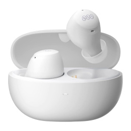 Беспроводные наушники QCY Arc Buds HT07 White BH22HT07A Чипсет: WQ7003A 3010. Bluetooth 5.2. Поддержка профиля: HFP/A2DP/AVRCP. Динамик: 10 мм динамический драйвер. Hybrid- ANC: 40dB. Время