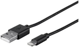 Кабель ttec 2DK7508S USB Type-A - Lightning (1м, черный) USB 2.0 Type-A/Lightning, черный, длина 1 м