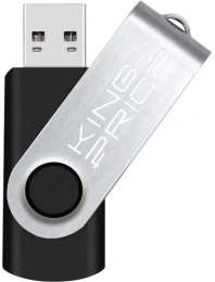 Флешка USB KINGPRICE KPFD2 64ГБ, USB2.0, черный [kpfd2a064abk]