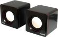 Dialog Colibri AC-04UP BLACK-RED {акустические колонки 2.0, 6W RMS, питание от USB}