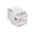 Модуль-вставка Keystone Jack RJ-45 ExeGate KJ-8P8C-U-C6-180SH-Dual (Кат.6, неэкранированная, 180 градусов, со шторками, IDC Krone/110) EX297338RUS