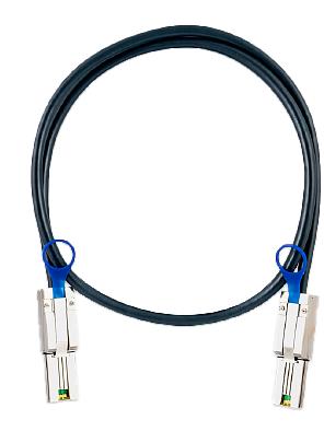 КабельQNAP CAB-SAS05M-8088 mini SAS cable SFF-8088 , 0.5 m