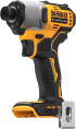 Винтоверт DeWalt DCF840N-XJ бесщеточный двигатель, наличие удара, тип патрона: шестигранный HEX , 1/4, источник питания: аккумулятор, Li-Ion, 18В, выходная мощность: 380Вт, регулировка оборотов, 3200об/мин, крутящий момент: 192Нм, подсветка, реверс