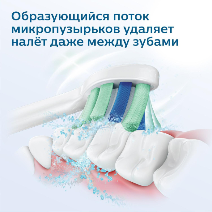 Электрическая зубная щетка Philips Sonicare HX3673/13, насадки для щётки: 1 шт, цвет: белый
