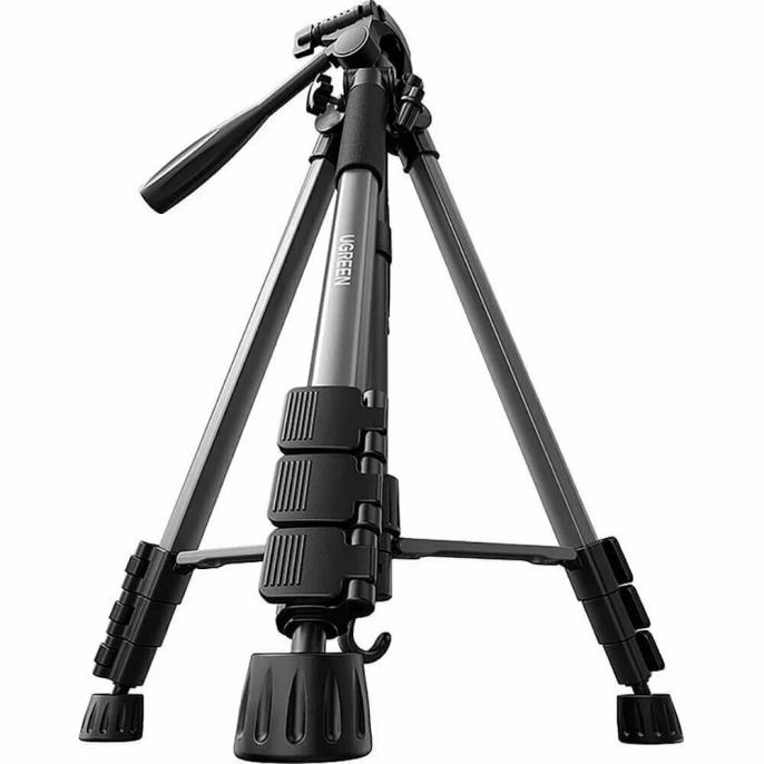 Трипод профессиональный UGREEN LP661 (15187) Professional Tripod for Phone and Camera. Цвет: черный