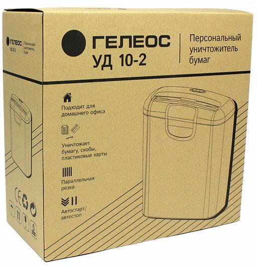 Уничтожитель документов ГЕЛЕОС УД10-2