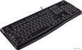 Клавиатура Logitech K120 черный USB 920-002583 кабель 1.5м