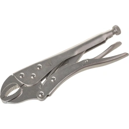 Зажим с фиксатором ARNEZI 250мм с полукруглым захватом R6070002