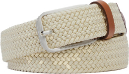 Ремень Piquadro CU6673C109/BE-110 бежевый текстиль