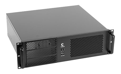 Cabeus CL-338C Корпус cерверный 19" 3U, RM (ДxШxВ)мм: 390x430x133.3, 3x5.25"+8x3.5"HDD, без блока питания