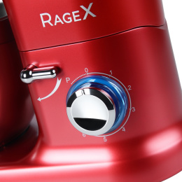 Кухонный комбайн RAGEX R101-600 9 в 1, 4.5 литра, 6 скоростей, 1500 Вт, красный