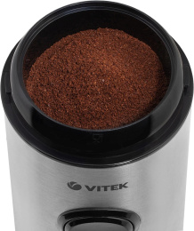 Кофемолка Vitek VT-7123,  стальной