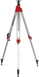 Штатив Milwaukee TRP300 4932493200 для лазерного нивелира, резьба 5/8", диапазон выдвижения до 2.95 м, диапазон возвышений 1.10 м, плечевой ремень, алюминиевая рама и стальные ножки