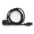 Кабель питания PC-186-ML12-1M Gembird 1m VDE Schuko вход и C5 выход /Cablexpert/