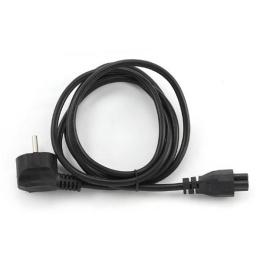 Кабель питания PC-186-ML12-1M Gembird 1m VDE Schuko вход и C5 выход /Cablexpert/