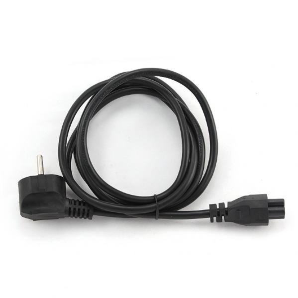 Кабель питания PC-186-ML12-1M Gembird 1m VDE Schuko вход и C5 выход /Cablexpert/