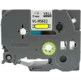 Термоусадочная трубка Vell HSE-621 (Brother HSE 621, 8,8 мм, черный на желтом) для PT 1010/1280/D200/H105/D600/E300/P700/E550/9700 319987