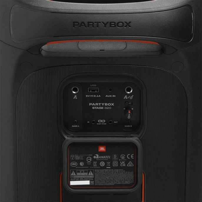 JBL Аудиосистема PARTYBOX Stage 320 Black JBLPBSTAGE320UK
