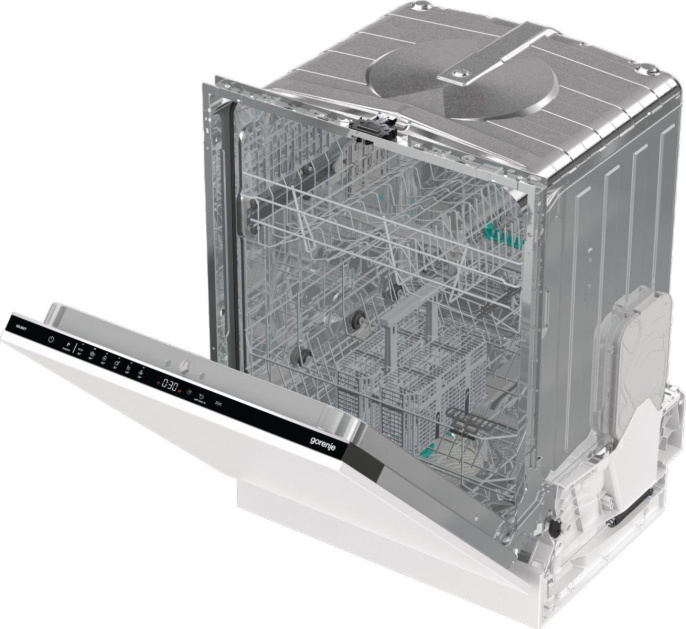 Встраиваемая посудомоечная машина Gorenje GV642E90,  полноразмерная, ширина 59.8см, полновстраиваемая, загрузка 13 комплектов