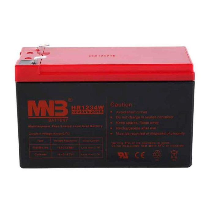 MNB Battery MNB HR1234W 12V/9Ah {00-00000011}