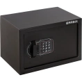 Офисный мебельный сейф BRABIX SF-200EL 200х310х200 мм, электронный замок, черный 291145