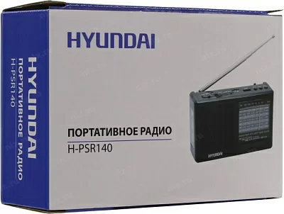 Радиоприёмник Hyundai H-PSR140 (FM/AM USB microSD 3xAA фонарь)