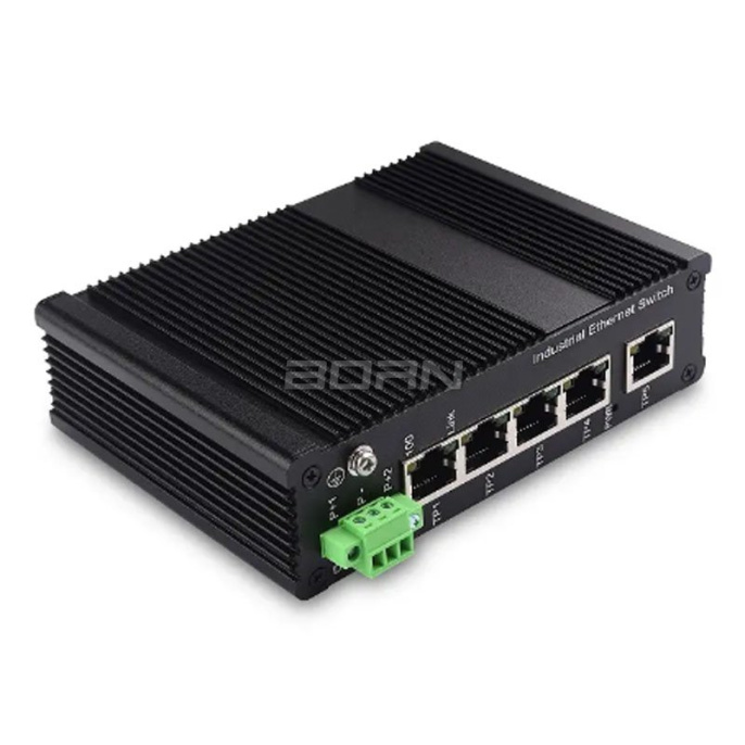 Промышленный неуправляемый коммутатор Ethernet JHA IF05H