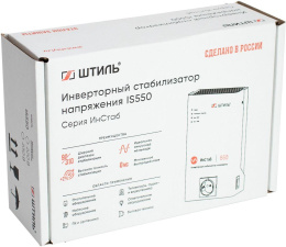 Стабилизатор напряжения ШТИЛЬ ИнСтаб IS550 белый