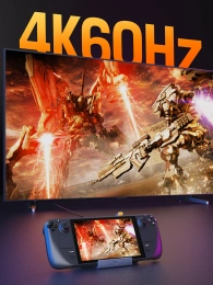 Док-станция CABLETIME CB05G (CT-SDK7-AG) 6 в 1 USB C Dock 4K @ 60 Гц HDMI, 5 Гбит/с, 100 Вт, Ethernet 1000 Мбит/с, алюминиевая конструкция