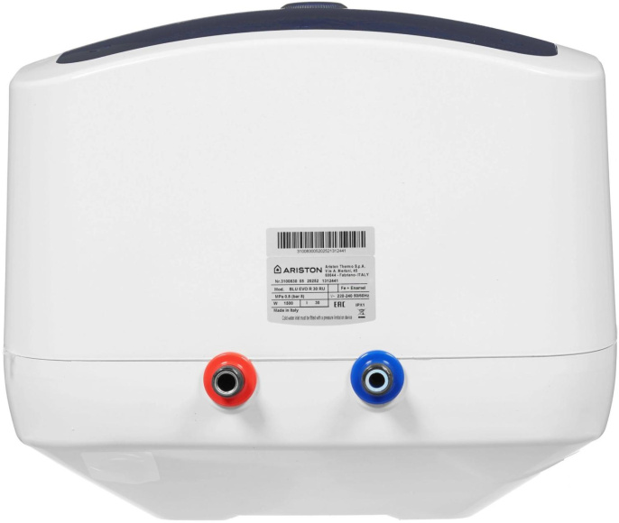 Водонагреватель Ariston Blu Evo R 30 Ru 1.5кВт 30л электрический над раковиной/белый