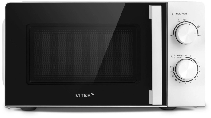 Микроволновая Печь Vitek VT-MW0120 20л. 700Вт белый/серебристый