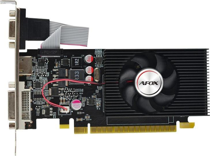 Видеокарта Afox GT730 2GB DDR3 128bit DVI HDMI 1FAN LP RTL {30} (780766) AF730-2048D3L6