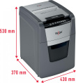 Уничтожитель бумаг Rexel Optimum AutoFeed 100M, с автоподачей, P-5, 2х15 мм, 100 лист. одновременно, 34л [2020100meu]