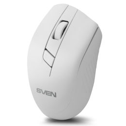 Беспроводная мышь Sven RX-325 Wireless белая 3+1кл. 800-1600DPI, блист SV-03200325WW
