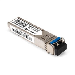 Exegate EX298328RUS Трансивер SFP EXT-1G-SM1310-LC2-20KM 1000Base-LX для одномодового оптического кабеля, 1,25 Гбит/с, Tx:1310/Rx:1310 нм, до 20 км, разъем Duplex LC