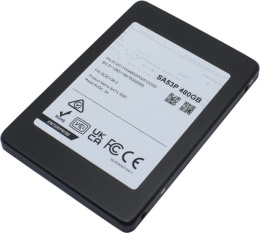 Серверный диск  Phison SSD SA53P, 480GB, 2.5" 7mm, SATA3, TLC, R/W 530/500MB/s, IOPs 98 000/28 000, TBW 876, DWPD 1, non-OPAL (S1201Y03480GP02512G00)