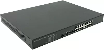 MultiCo EW-P70164iW-AT Управляемый коммутатор (12UTP 1000Mbps+ 4Combo 1000BASE-T/SFP PoE+)