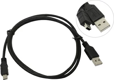 Кабель USB 2.0 AM-- mini-B 5P 1м
