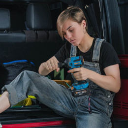 Гайковерт аккумуляторный BORT BSR-21U (2x4Ач+ЗУ) 93418477