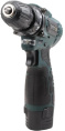 Дрель-шуруповерт ZITREK Green 12V Max, 2Ач, с одним аккумулятором [085-1015]