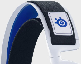 Гарнитура игровая SteelSeries Arctis 7P+, для компьютера и игровых консолей, мониторные, радио, белый / черный [61471]