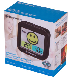 Метеостанция Bresser MyTime Smile, черная
