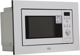 Встраиваемая микроволновая печь OASIS MW-RMW, 20л, 800Вт, белый
